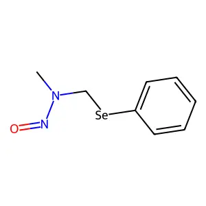 Methanamine, N-methyl-N-nitroso-1-(phenylseleno)- structure