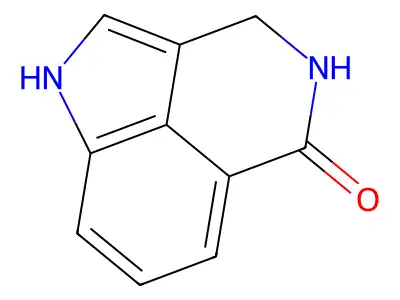Pyrrolo(4,3,2-de)isoquinolin-5(1H)-one, 3,4-dihydro- structure