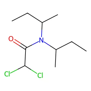 n,n-Di(butan-2-yl)-2,2-dichloroacetamide structure