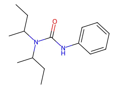1,1-Dibutan-2-yl-3-phenylurea structure