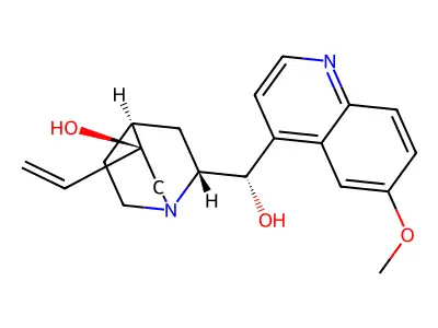 3-hydroxyquinine structure