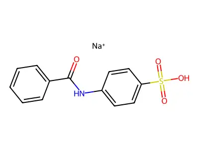 4-Benzamidobenzenesulfonic acid structure