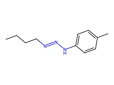 3-Butyl-1-P-tolyltriazene structure