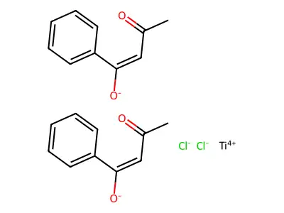 Ti-Bzac-Cl2 structure