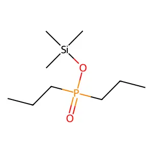 Trimethylsilyl dipropylphosphinate structure