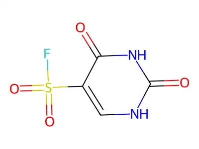 2,4-Dioxo-1,2,3,4-tetrahydropyrimidine-5-sulfonyl fluoride structure