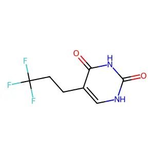 5-(3,3,3-trifluoropropyl)-1H-pyrimidine-2,4-dione structure