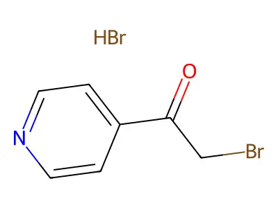 2-Bromo-1-(pyridin-4-yl)ethanone structure