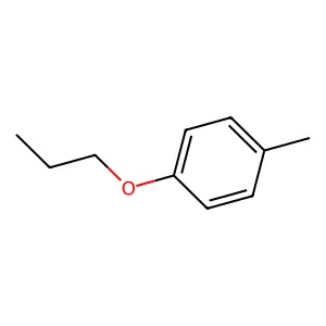Benzene, 1-methyl-4-propoxy- structure