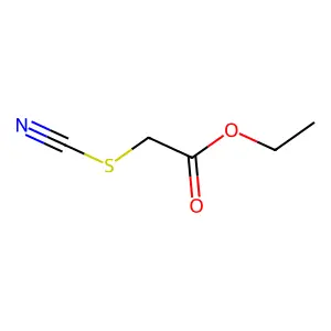 硫氰基乙酸乙酯 structure