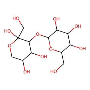 3-o-Hexopyranosylhex-2-ulopyranose structure