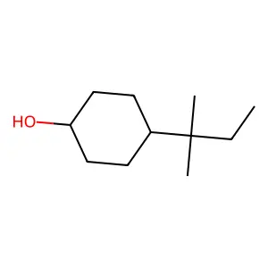 Cyclohexanol, 4-(1,1-dimethylpropyl)- structure