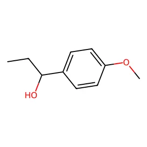 1-(4-Methoxyphenyl)-1-propanol structure