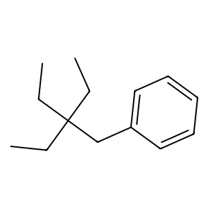 2,2-Diethylbutylbenzene structure