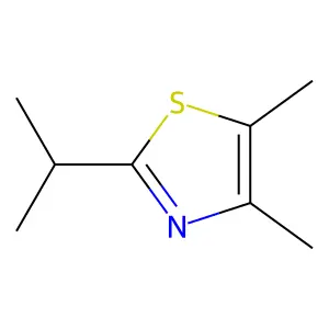2-Isopropyl-4,5-dimethylthiazole structure