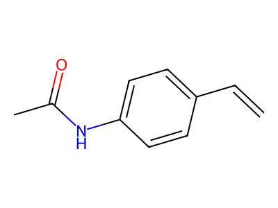 N-(4-Vinyl-phenyl)-acetamide structure