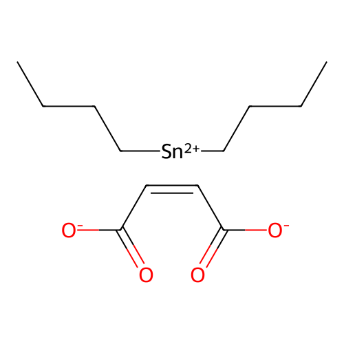 Dibutyltin maleate structure