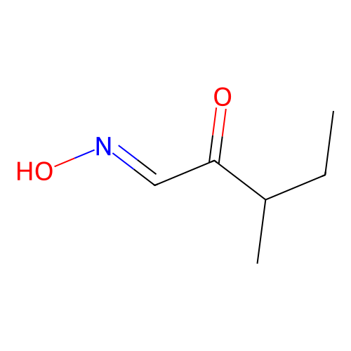 1-Hydroxyimino-3-methylpentan-2-one structure