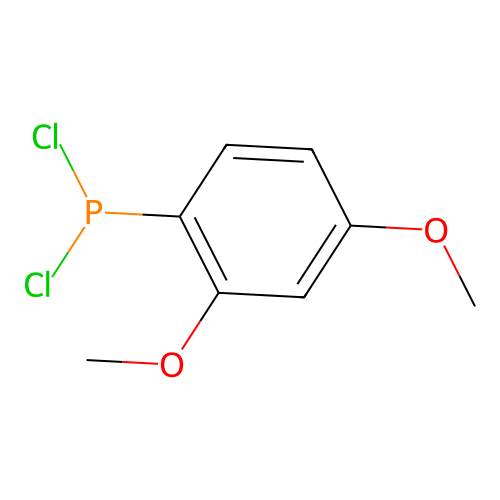 Dichloro-(2,4-dimethoxyphenyl)phosphane structure
