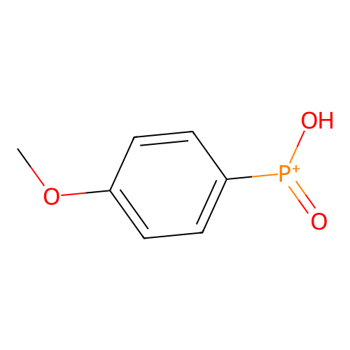 (4-Methoxyphenyl)phosphinic acid structure