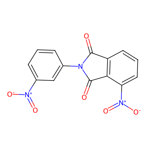 4-Nitro-2-(3-nitrophenyl)benzo[c]azoline-1,3-dione structure