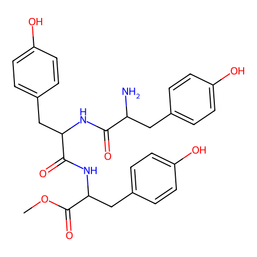 Tyr-Tyr-Tyr Methyl ester structure