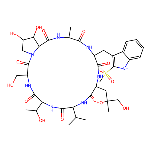 Viroidin structure