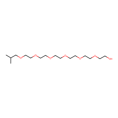2-(2-(2-(2-(2-Isobutoxy-ethoxy)-ethoxy)-ethoxy)-ethoxy)-ethoxy)-ethanol structure
