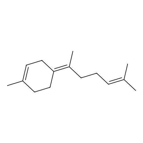 gamma-BISABOLENE, (E)- structure