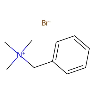 苄基三甲基溴化铵 structure