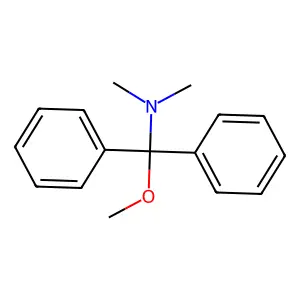 2-Butyn-1-ol, 4-(dimethylamino)-, benzoate (ester) structure