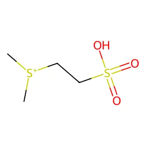 2-(Dimethyl-lambda(4)-sulfanyl)ethanesulfonic acid structure