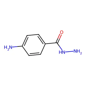 4-氨基苯甲酰肼 structure