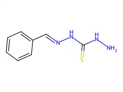 1-Amino-3-(benzylideneamino)thiourea structure
