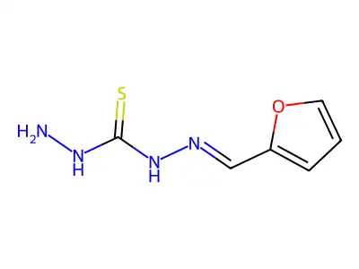 Furfurylidene thiocarbohydrazide structure