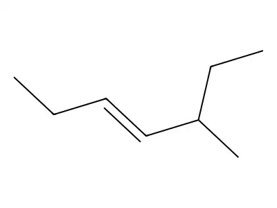 5-Methyl-3-heptene (cis-and trans-mixture) structure