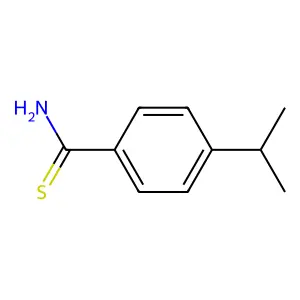 4-(Propan-2-yl)benzene-1-carbothioamide structure