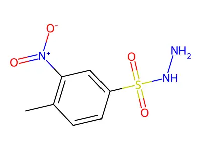 4-Methyl-3-nitrobenzene-1-sulfonohydrazide structure