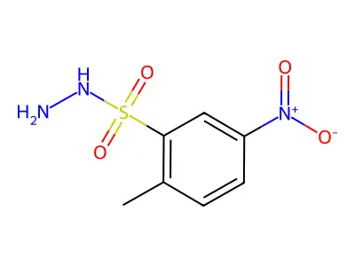 2-Methyl-5-nitrobenzenesulfonohydrazide structure