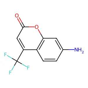 7-Amino-4-(trifluoromethyl)coumarin structure