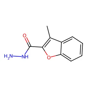 3-Methyl-1-benzofuran-2-carbohydrazide structure