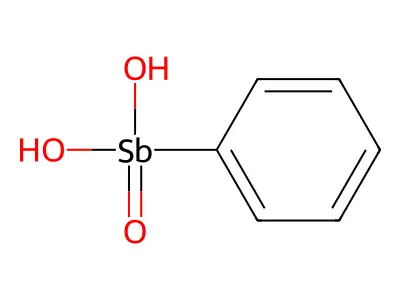 Phenylstibonic Acid structure