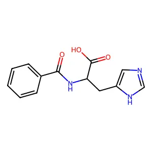 N-Benzoylhistidine structure