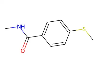 N-Methyl-4-(methylthio)benzamide structure