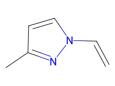 1H-Pyrazole, 1-ethenyl-3-methyl- structure