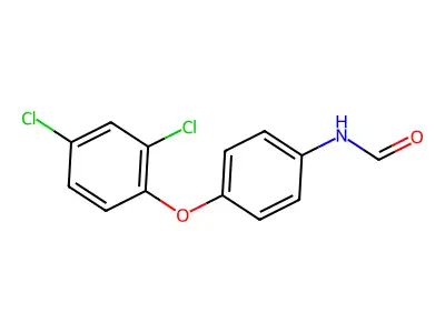 N-(4-(2,4-Dichlorophenoxy)phenyl)formamide structure