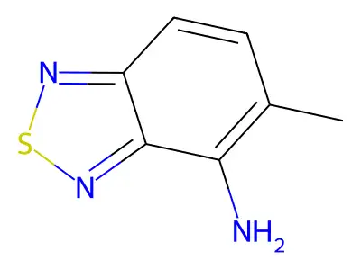 4-Amino-5-methylbenzo-2,1,3-benzothiadiazole structure