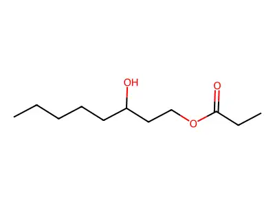 1,3-Octanediol, monopropanoate structure