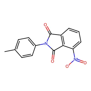 2-(4-Methylphenyl)-4-nitro-1H-isoindole-1,3(2H)-dione structure