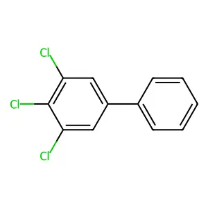 3,4,5-Trichlorobiphenyl structure